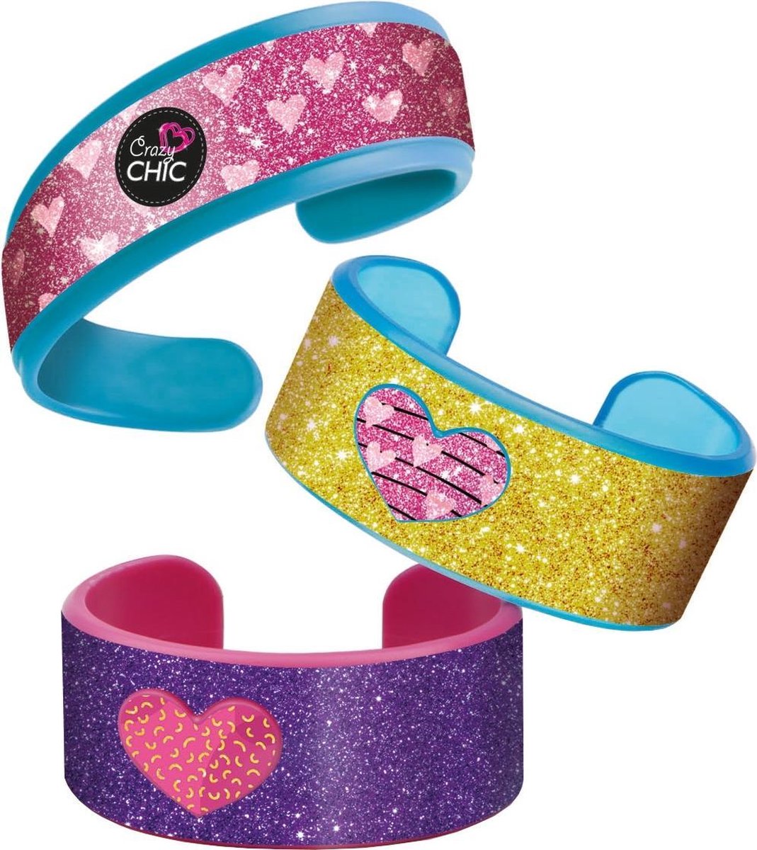 Clementoni Armbanden Maken Crazy Chic 4 Stuks