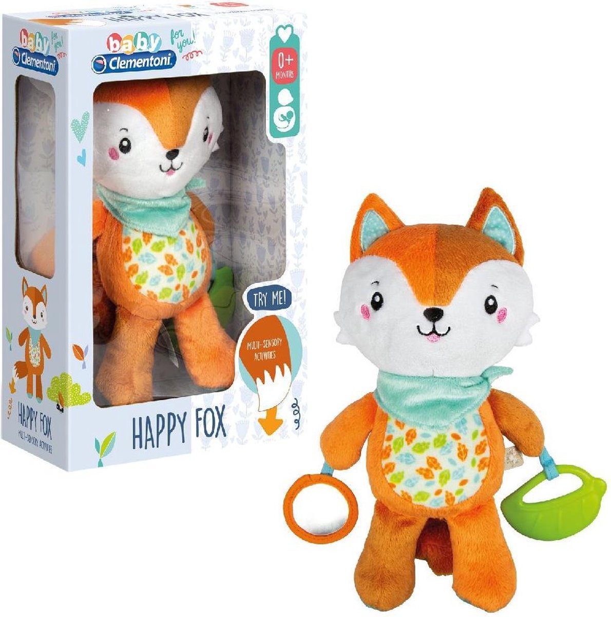 Clementoni Baby Knuffel Happy Fox