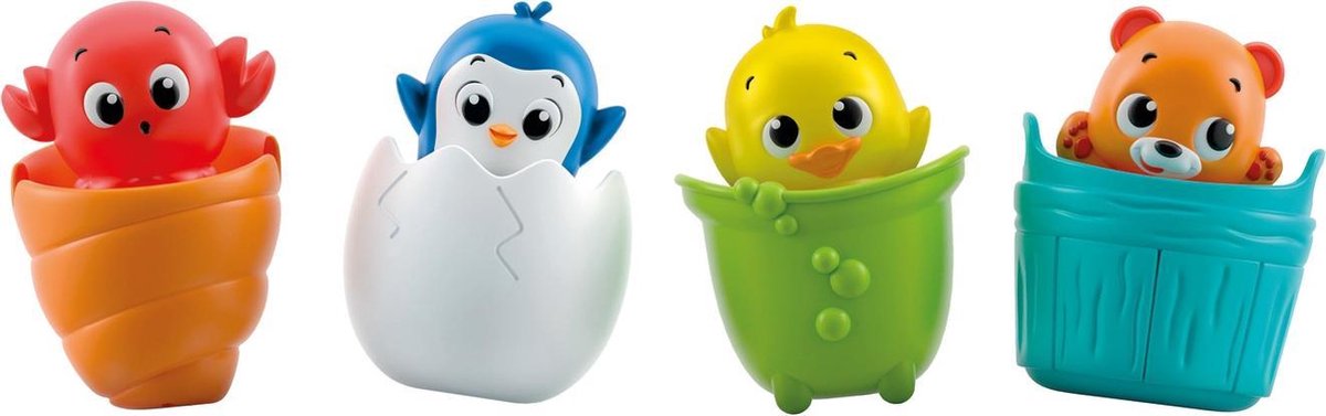 Clementoni Baby Peek A Boo Bath Toy Disp.