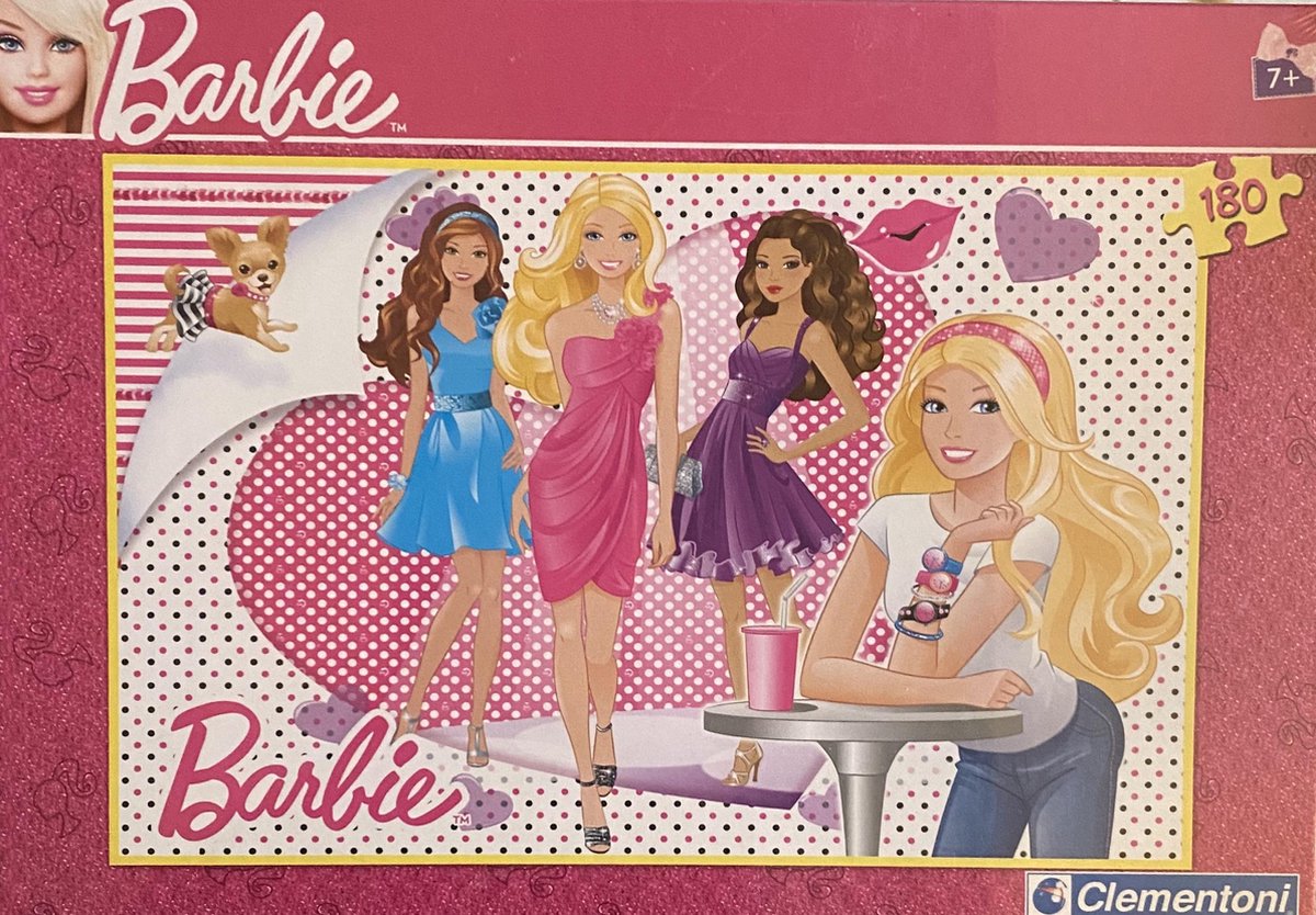 Clementoni Barbie puzzel 180