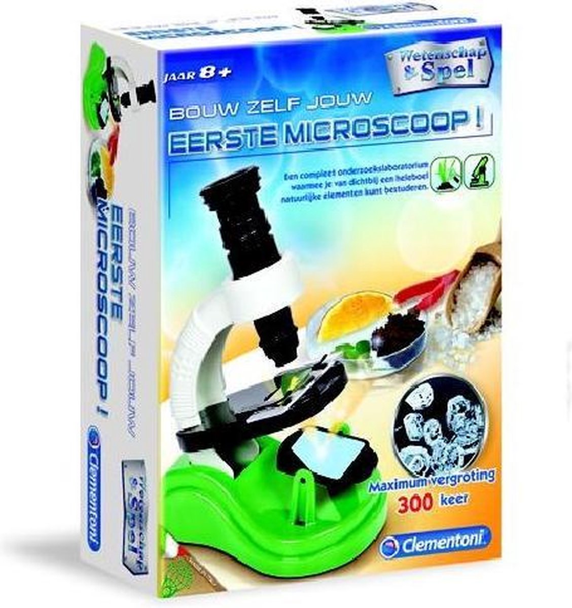 Clementoni Bouw Zelf Jouw Eigen 1e Microscoop