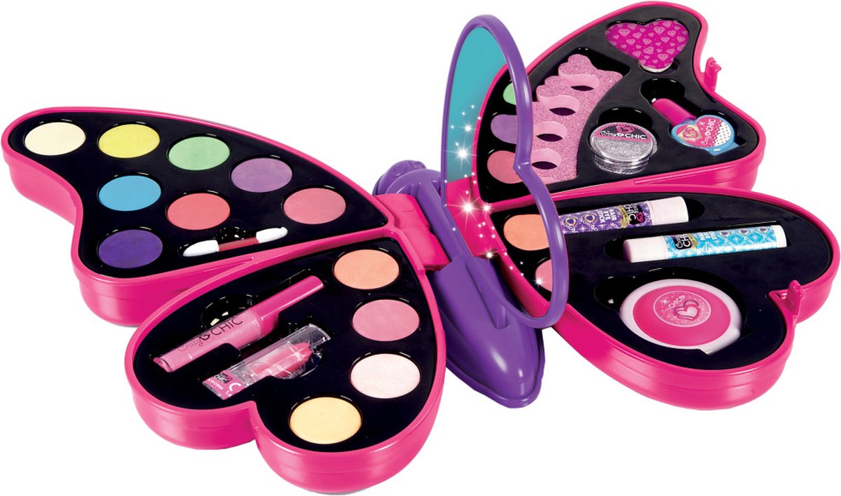 Clementoni Crazy Chic Butterfly Beautyset Make-Up Koffer