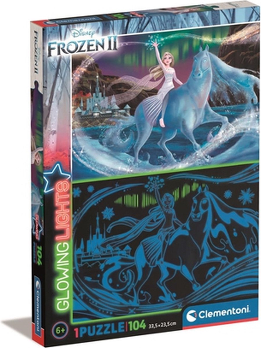 Clementoni Disney Frozen 2 Contourpuzzel 104 stuk(s)