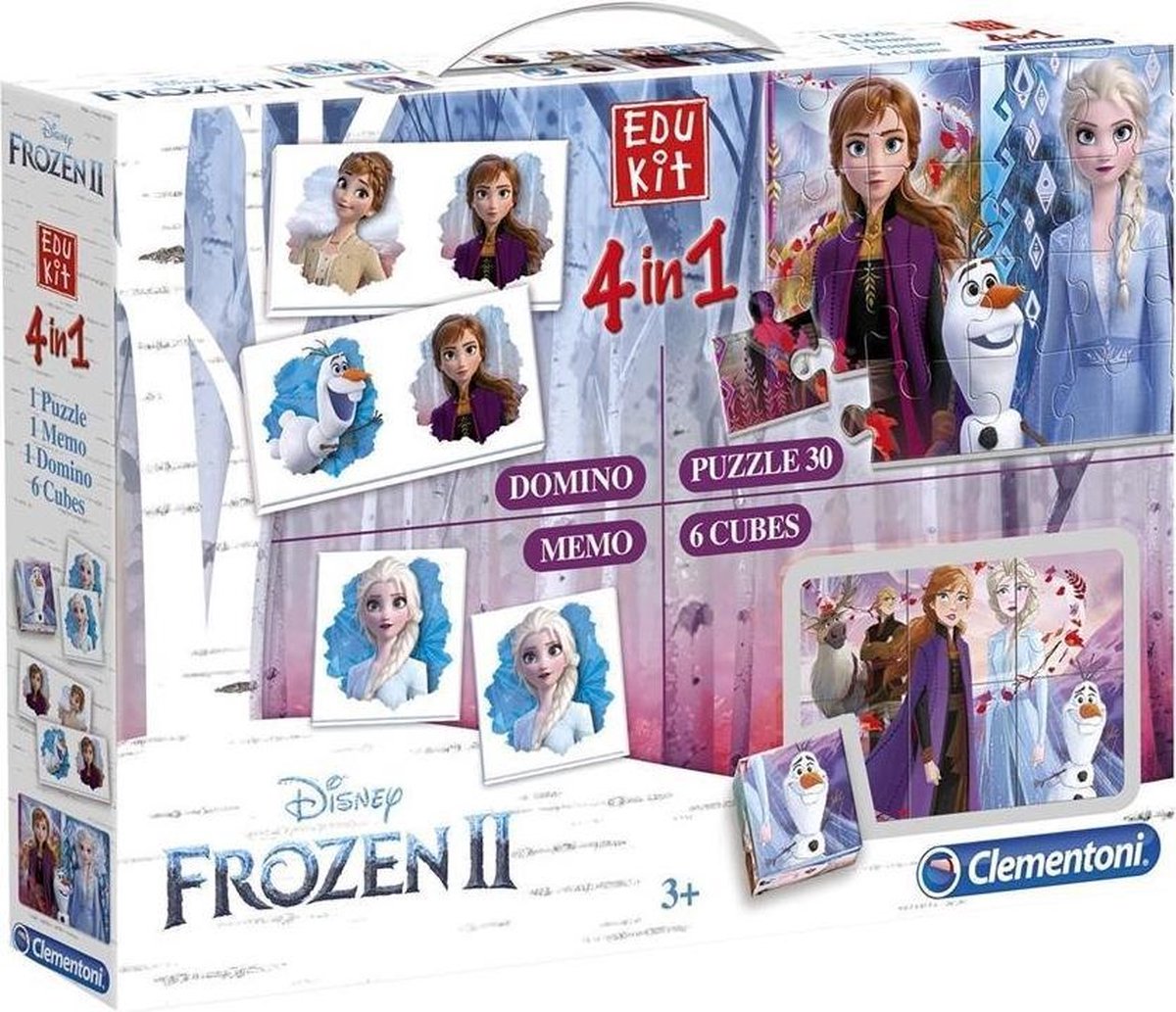 Clementoni Disney Frozen 2 Edukit 4in1 Spellen