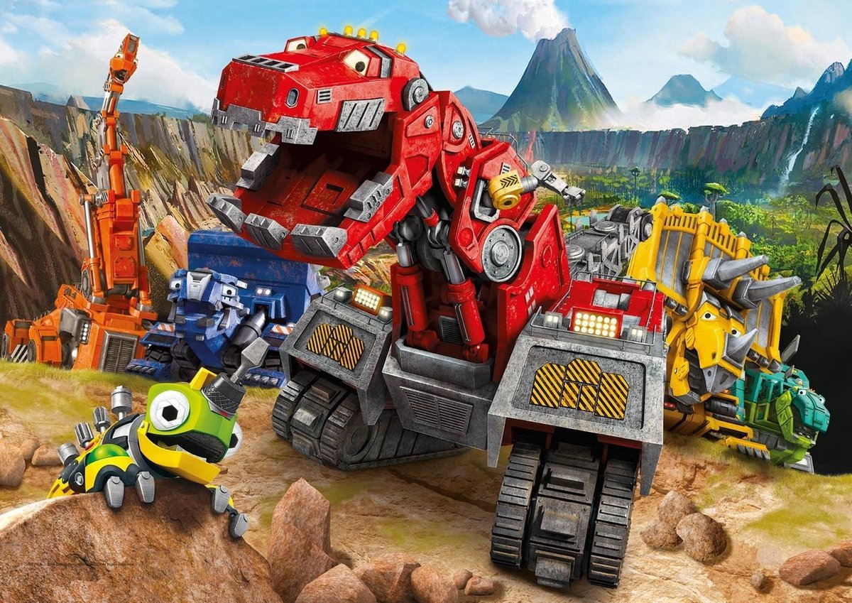 Clementoni DreamWorks: Dinotrux Legpuzzel 104 stuk(s)