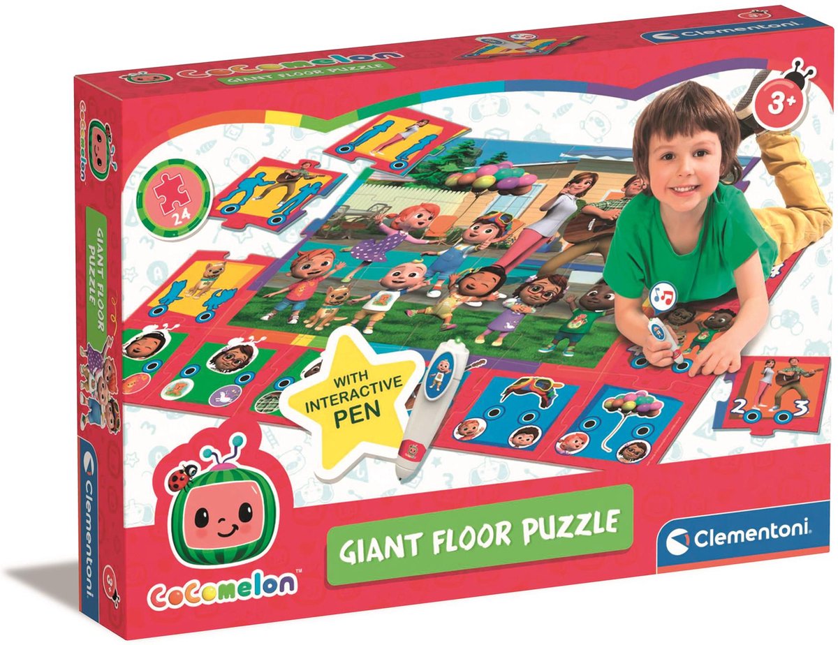 Clementoni Education, Cocomelon Vloerpuzzel, 3-5 jaar - 18108