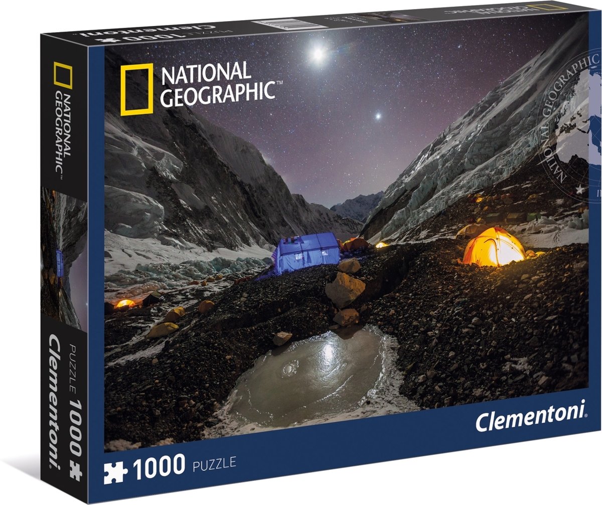 Clementoni Everest Camp puzzel - National Geographic 1000stuk(s)