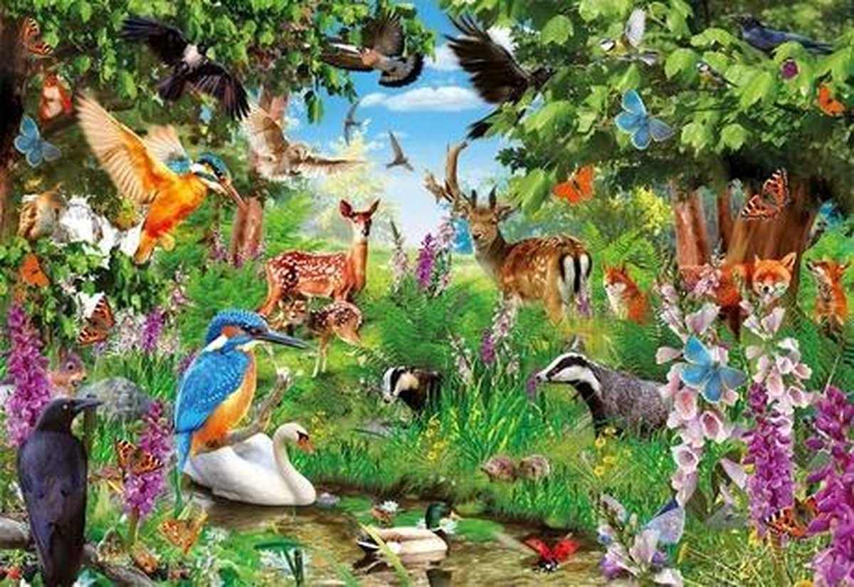 Clementoni Fantastic Forest Legpuzzel 2000 stuk(s)