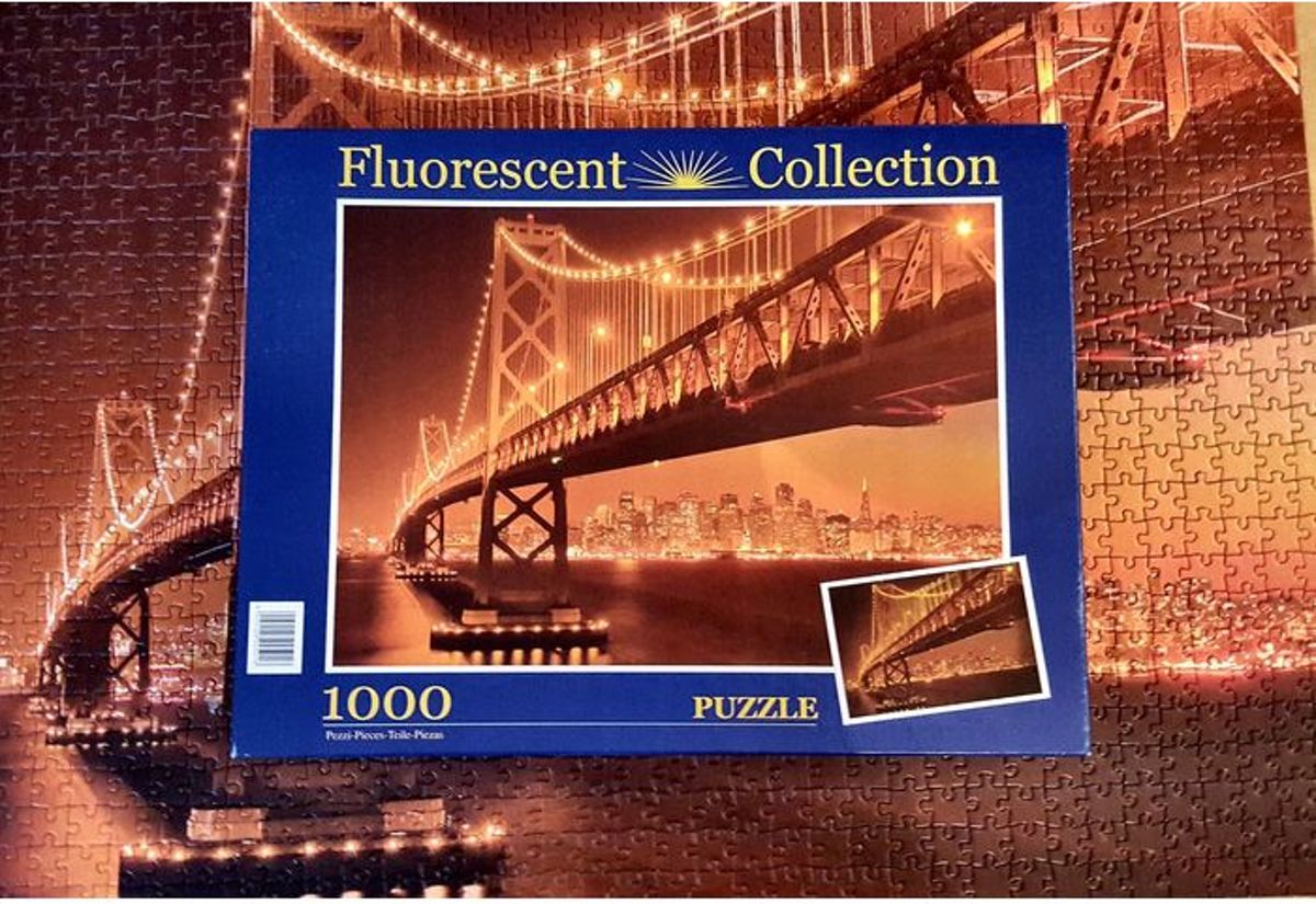 Clementoni Fluorescent puzzel 1000 stukjes