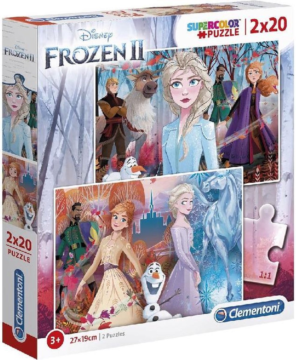 Clementoni Frozen 2 Puzzel 2x20st