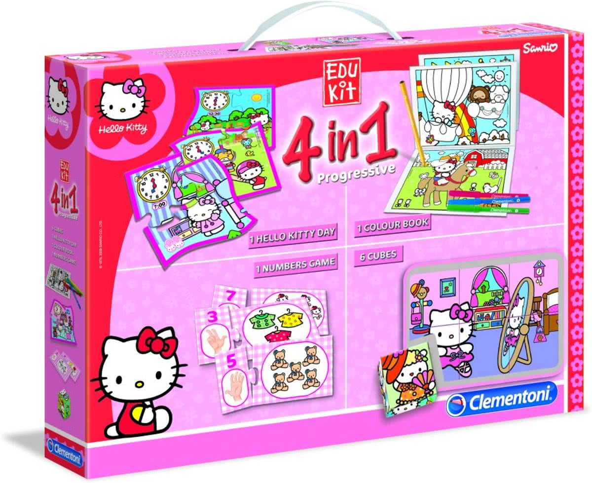 Clementoni Hello Kitty 4-in-1 Spel