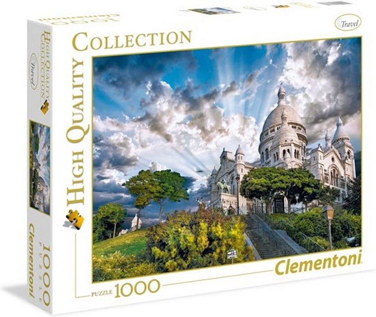 Clementoni High Quality Collection Mont Martre Puzzel 1000 Stukjes