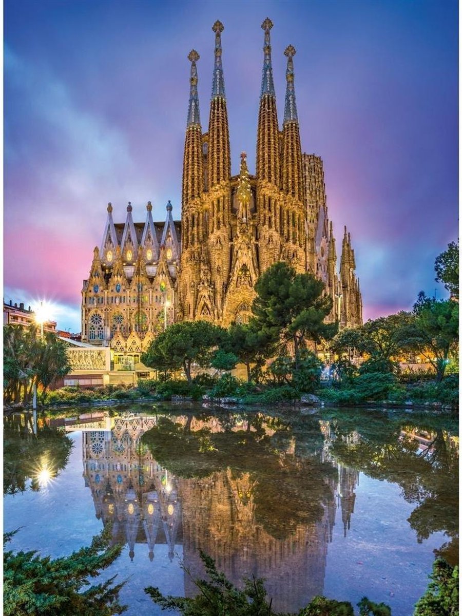 Clementoni High Quality Collection Puzzel Barcelona 500 Stukjes