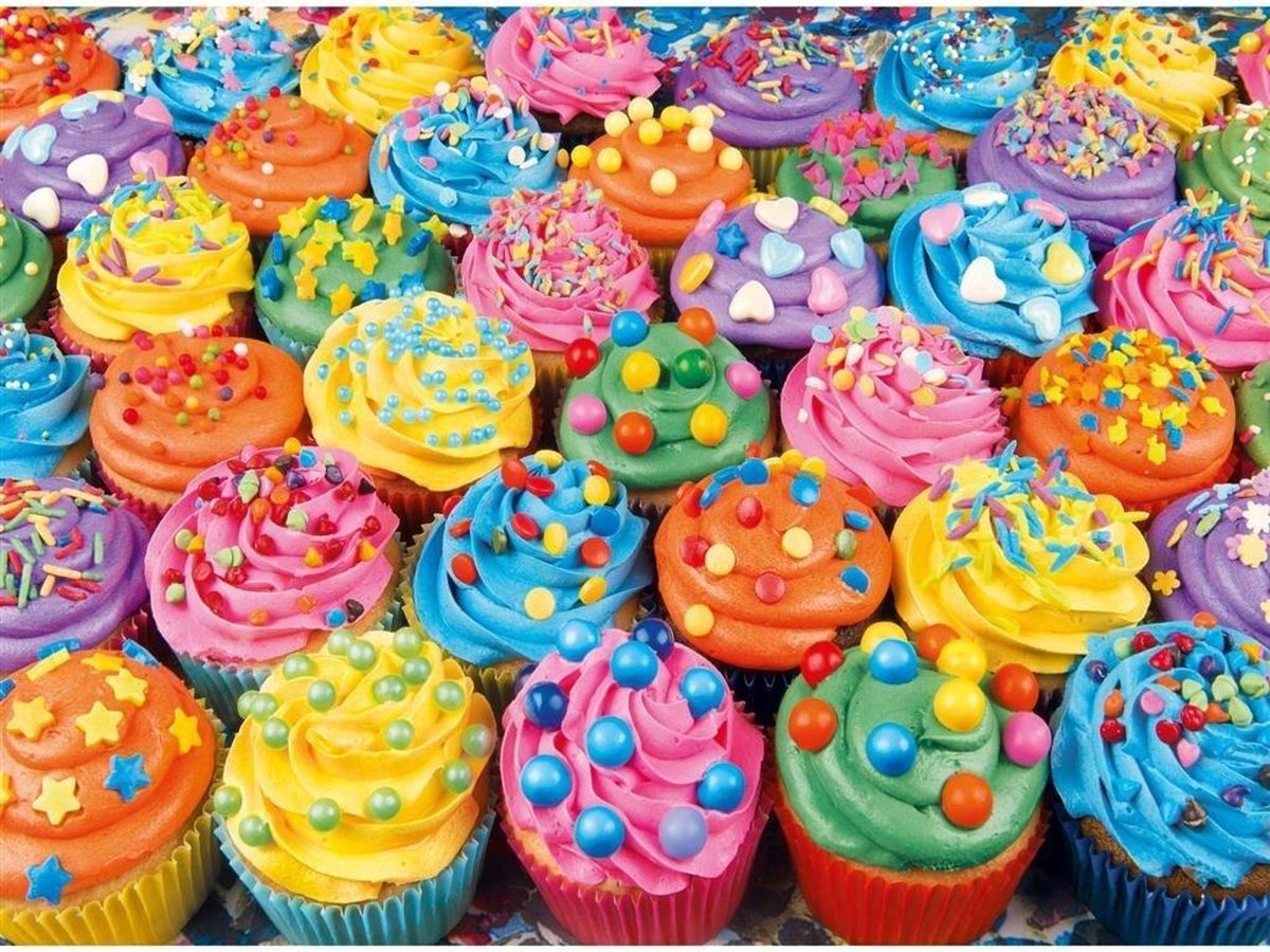 Clementoni High Quality Collection Puzzel Cupcakes 500 Stukjes