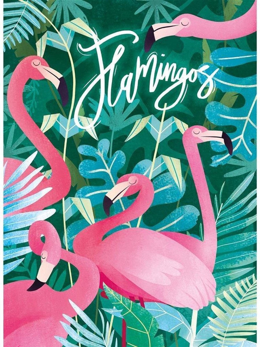 Clementoni High Quality Collection Puzzel Flamingos 500 Stukjes