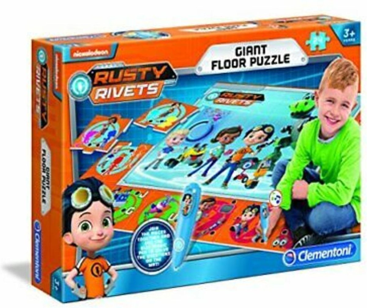 Clementoni Interactive Rusty Rivets Vloer Puzzle 24 stukjes