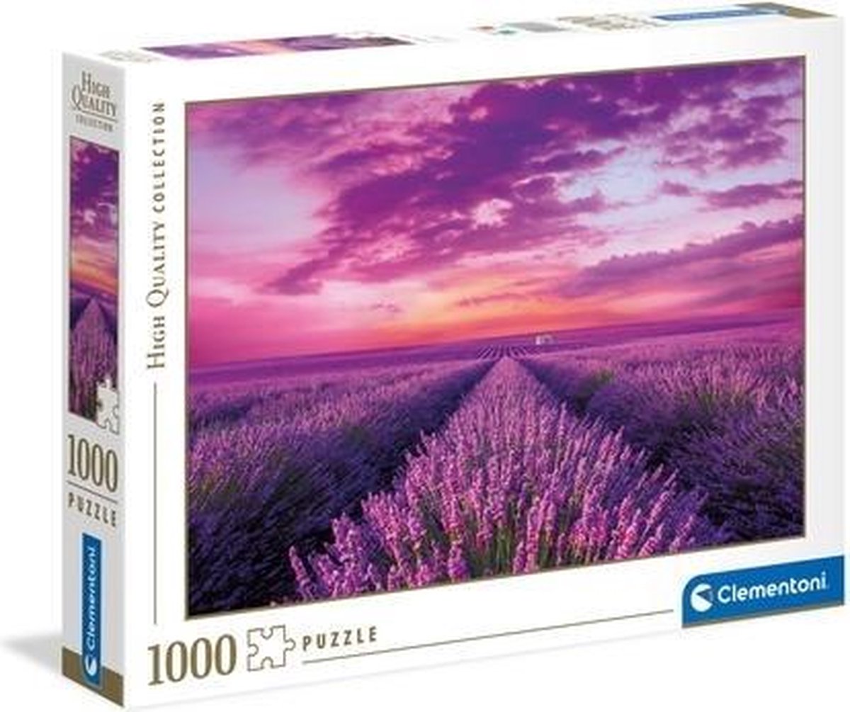 Clementoni Lavender Field Legpuzzel 1000 stuk(s)