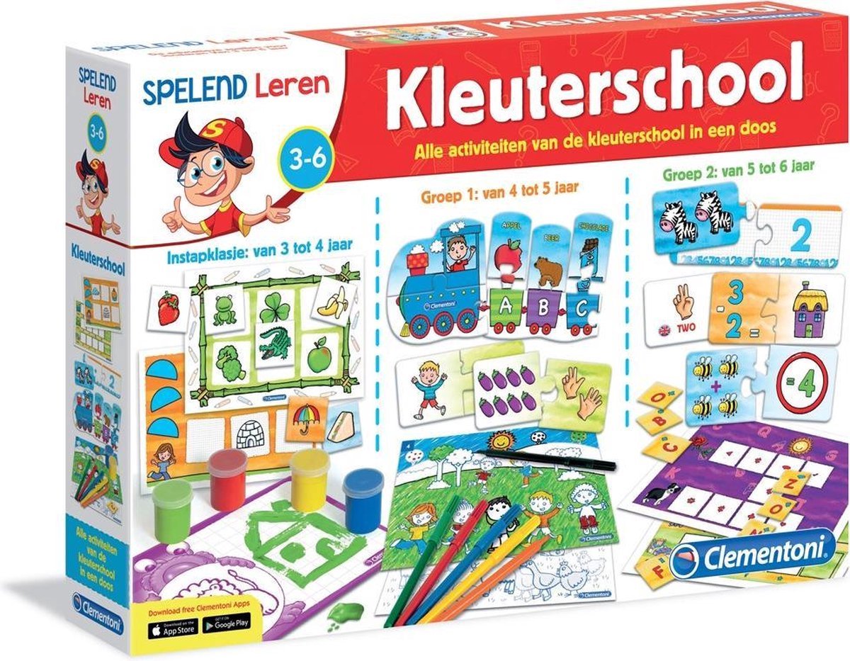 Clementoni Leerspel Kleuterschool - Educatief spel - spelend leren