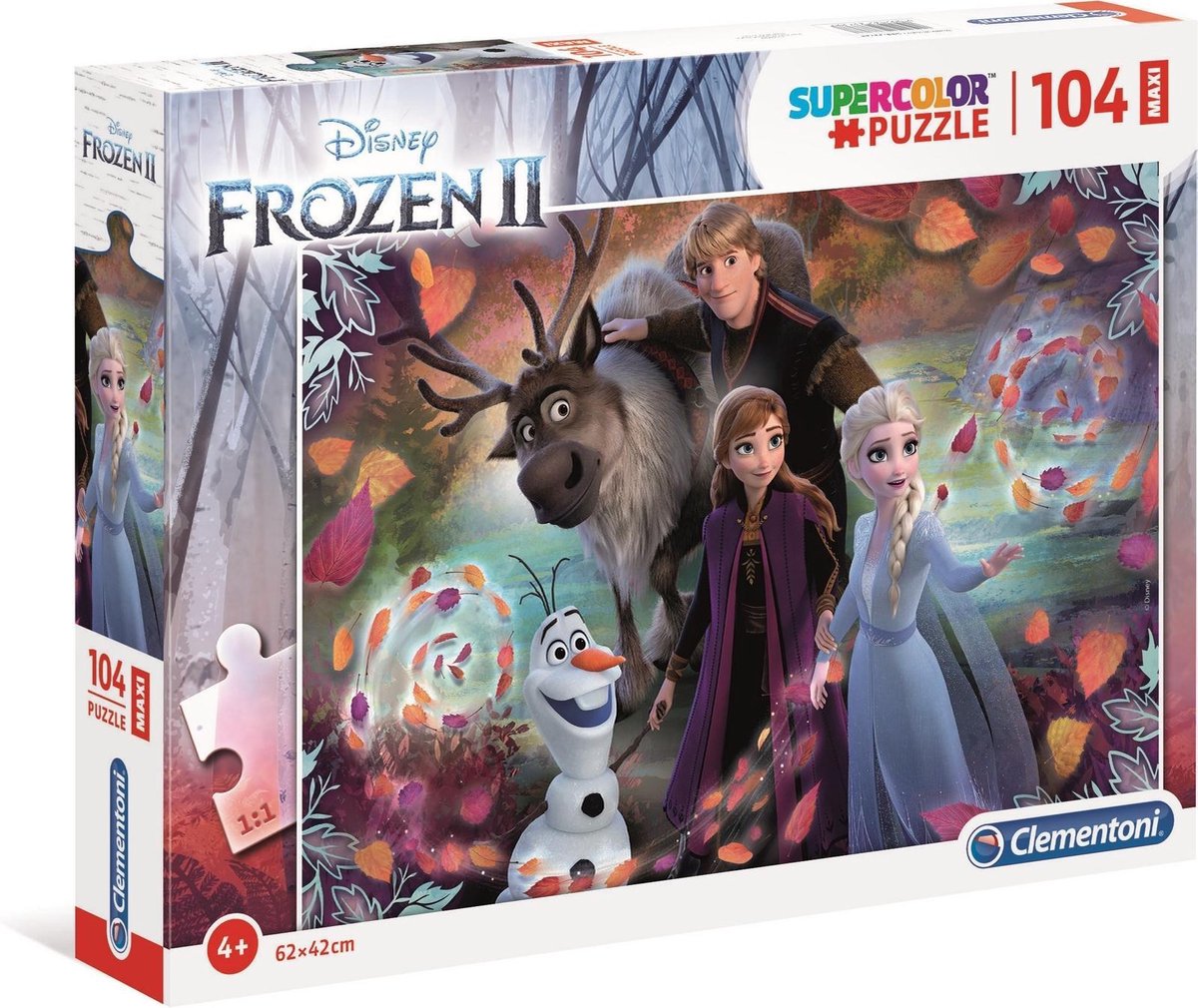 Clementoni Legpuzzel Disney Frozen 2 104 Stukjes