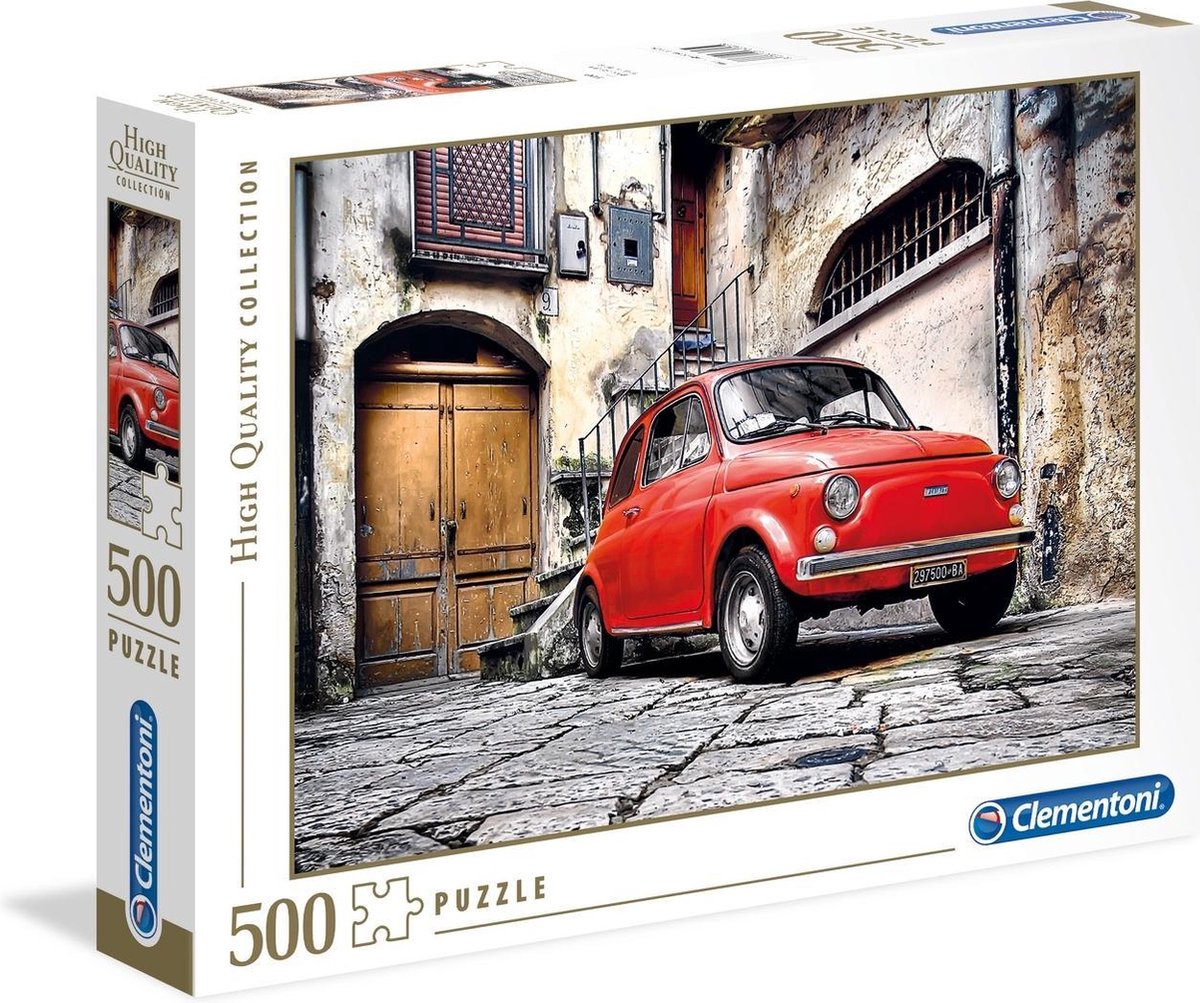 Clementoni Legpuzzel Fiat Cinquecento - 500 Stukjes