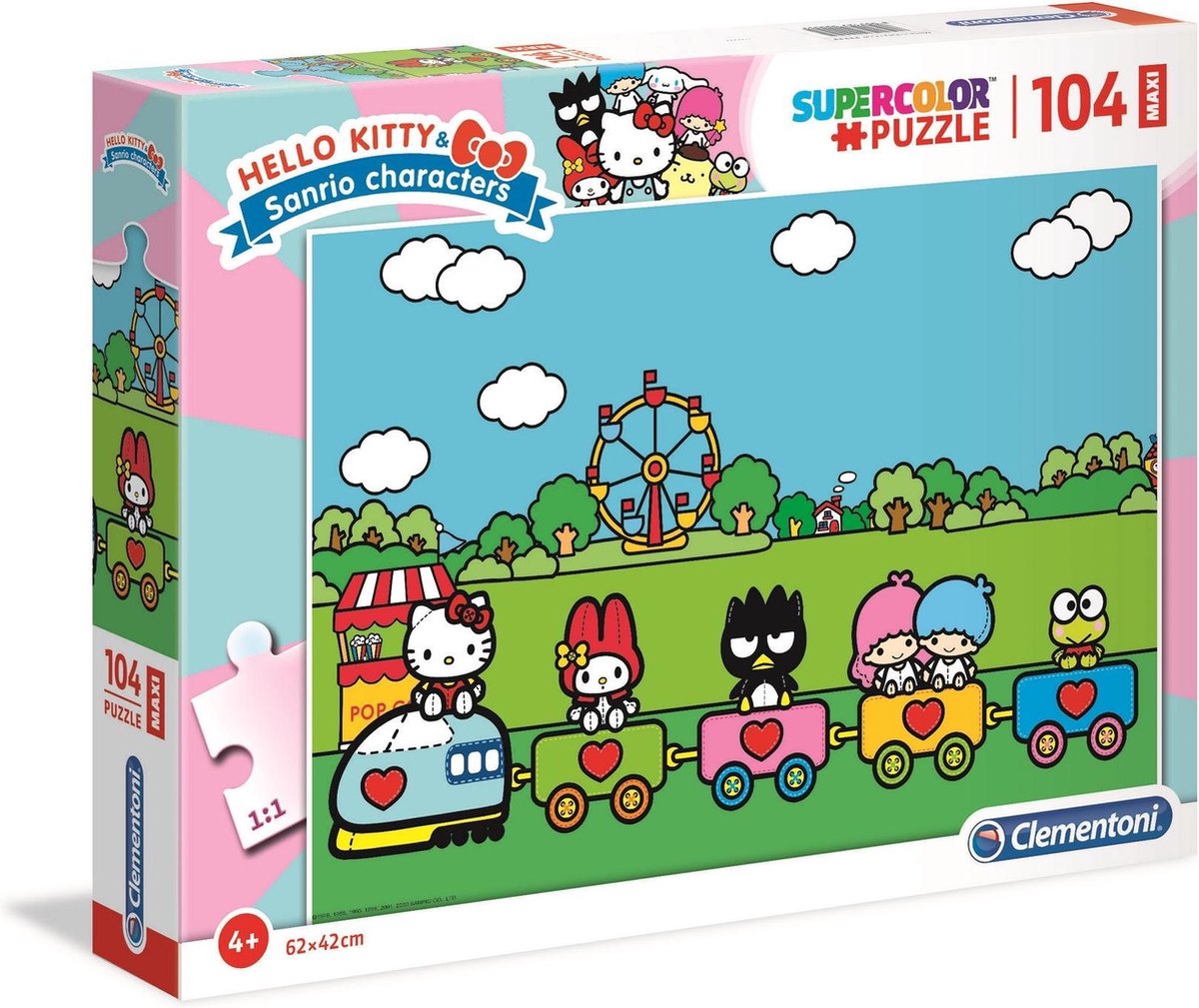 Clementoni Legpuzzel Hello Kitty 104 Stukjes