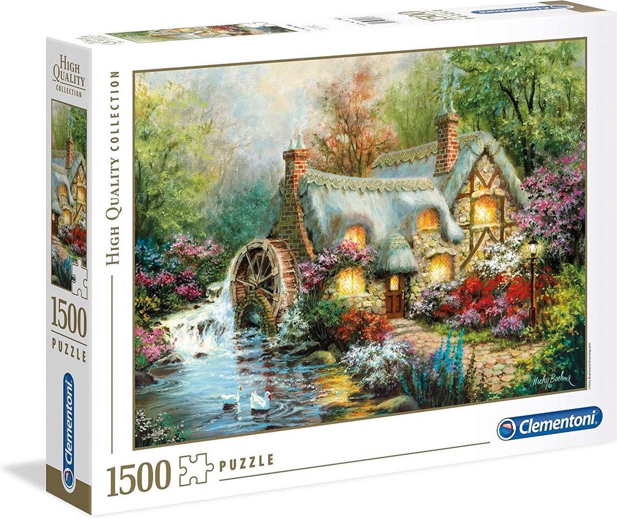 Clementoni Legpuzzel Hqc Country Retreat 1500 Stukjes