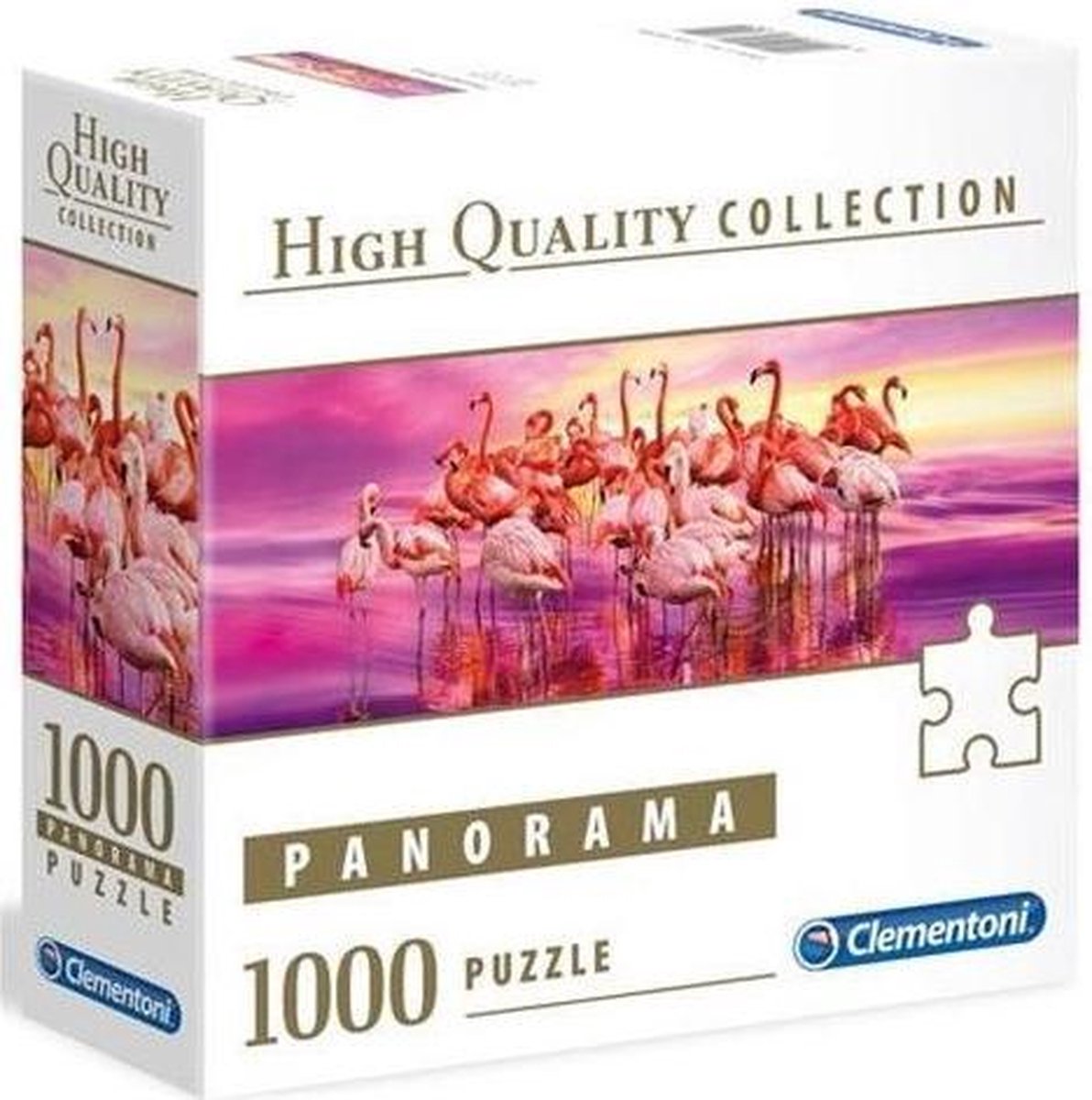 Clementoni Legpuzzel Panorama Flamingo Dance 1000 Stukjes