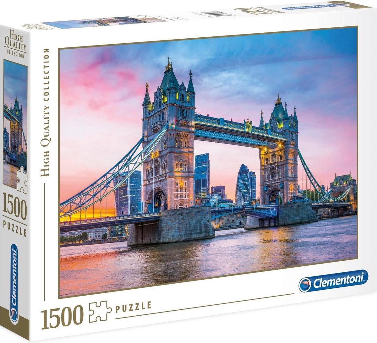 Clementoni Legpuzzel Tower Bridge 1500 Stukjes