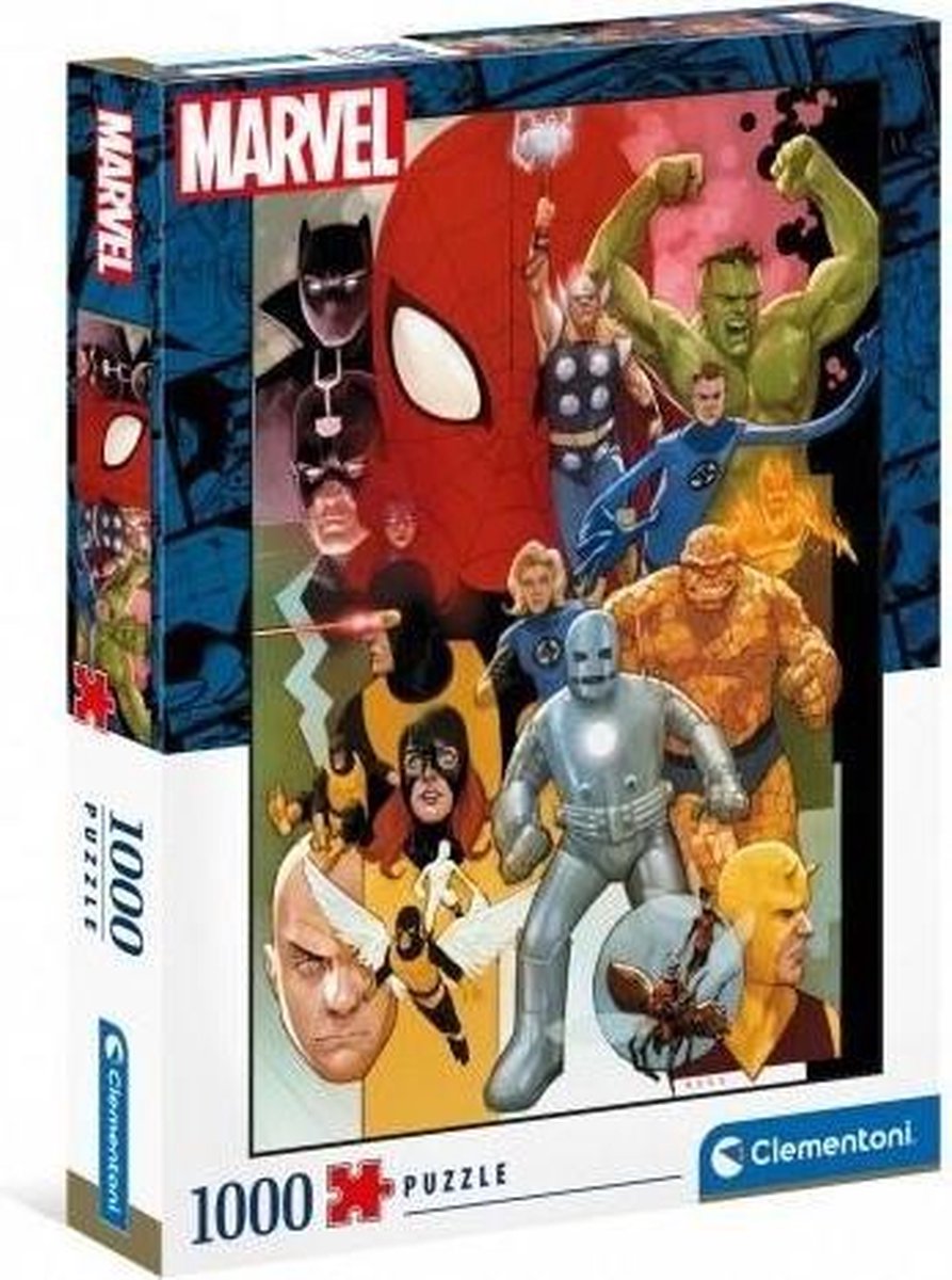 Clementoni Marvel 80 Legpuzzel 1000 stuk(s)