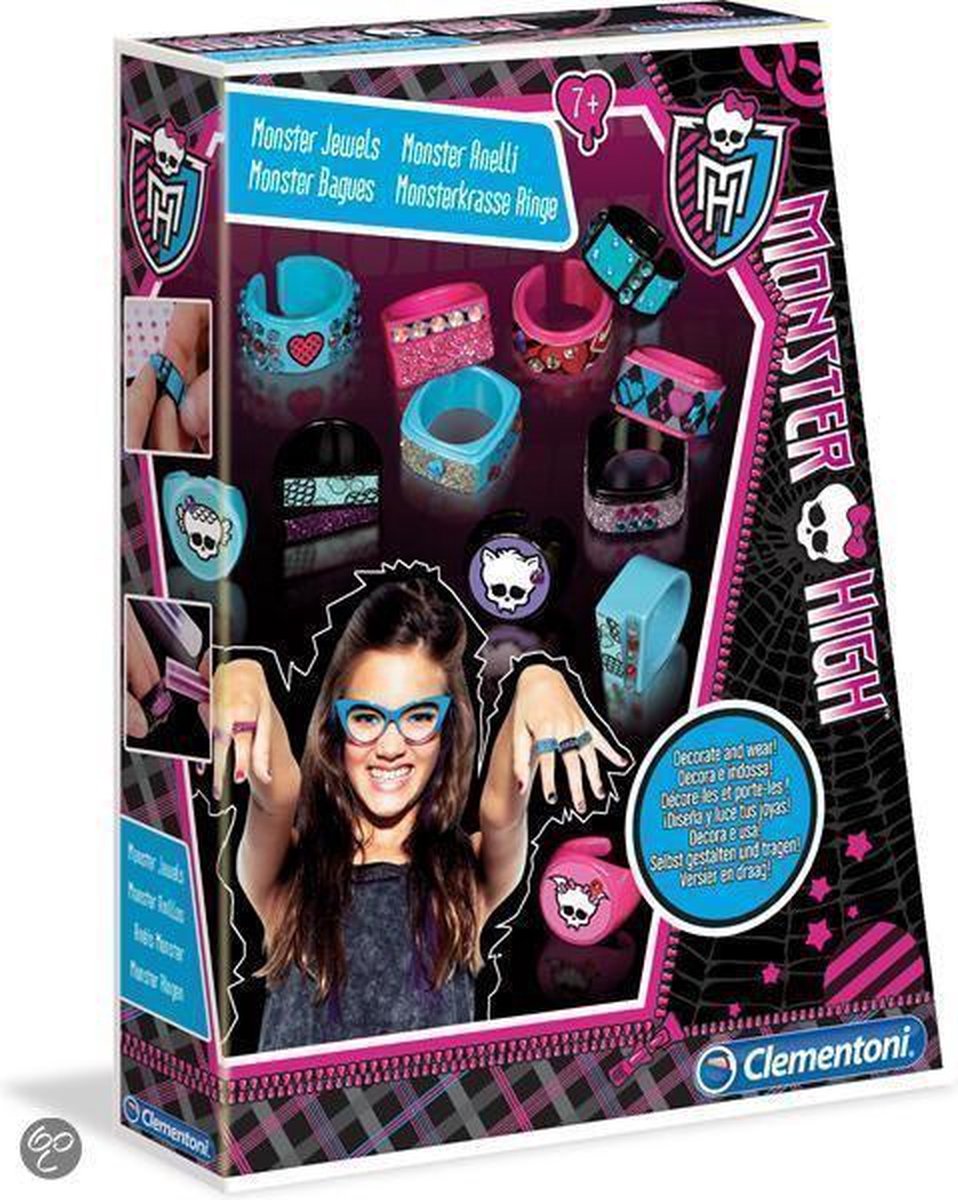 Clementoni Monster High Monster Ringen Maken