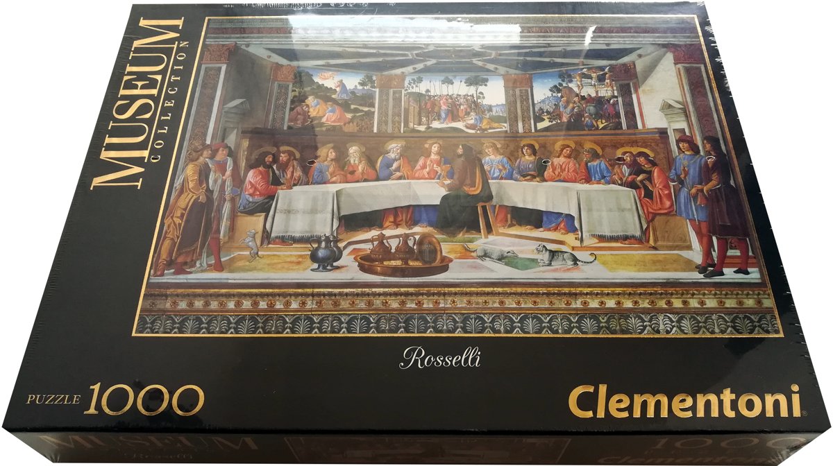 Clementoni Museum Collection - Roselli - The Last Supper - 1000 Stukjes