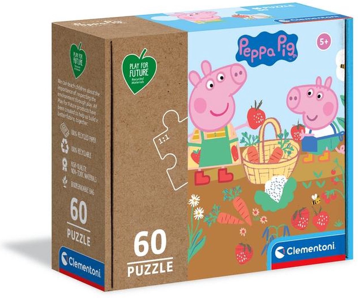 Clementoni PEPPA PIG Contourpuzzel 60 stuk(s)