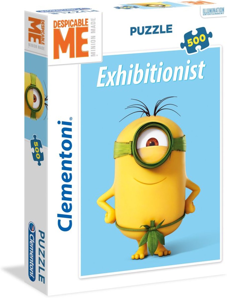 Clementoni PUZZLE 500 Minion Exhibitionist 35031