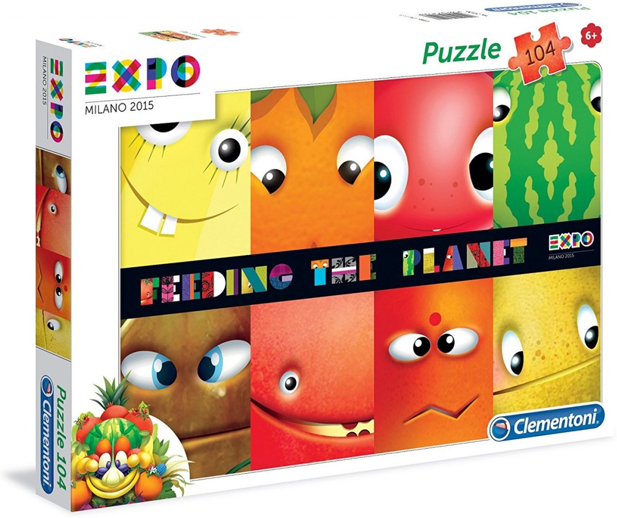 Clementoni Puzzel - Expo Feeding The Planet - 104 Stukjes