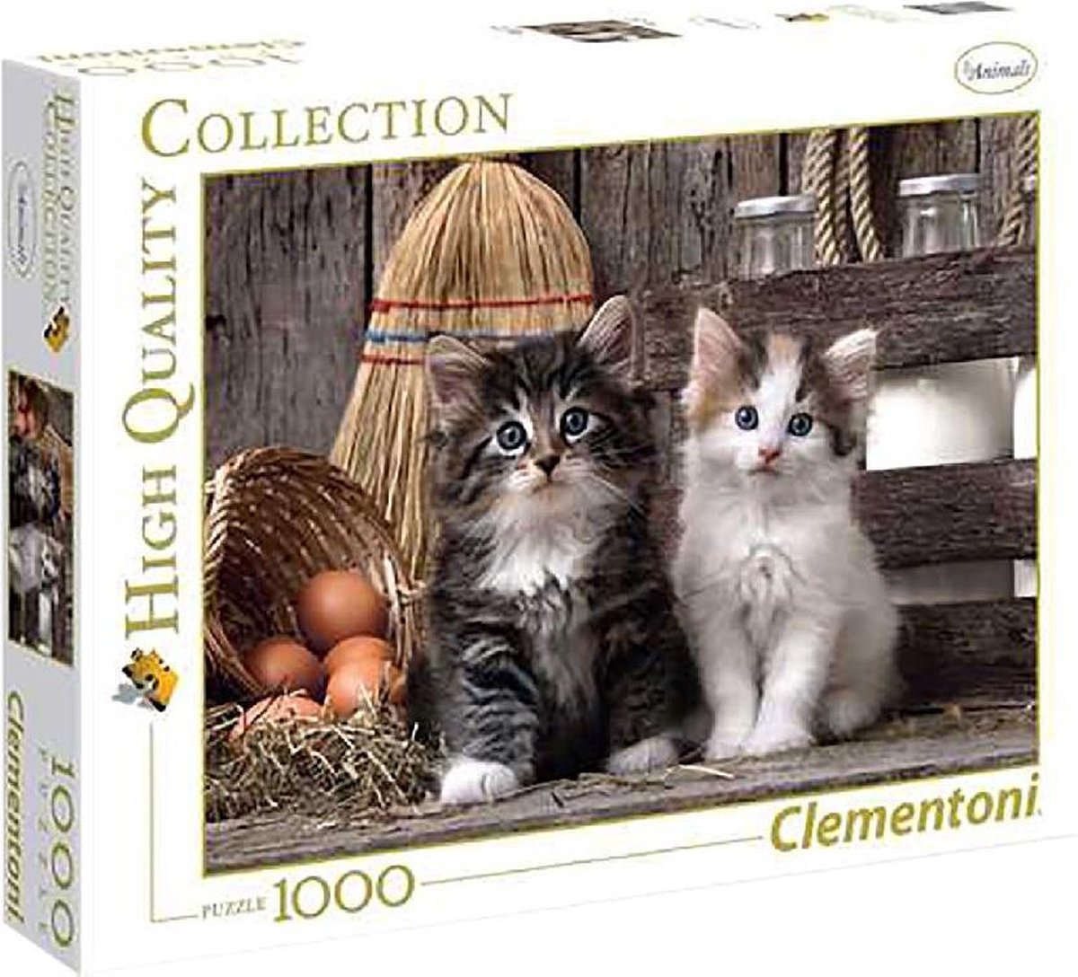 Clementoni Puzzel 1000 Lovely Kittens