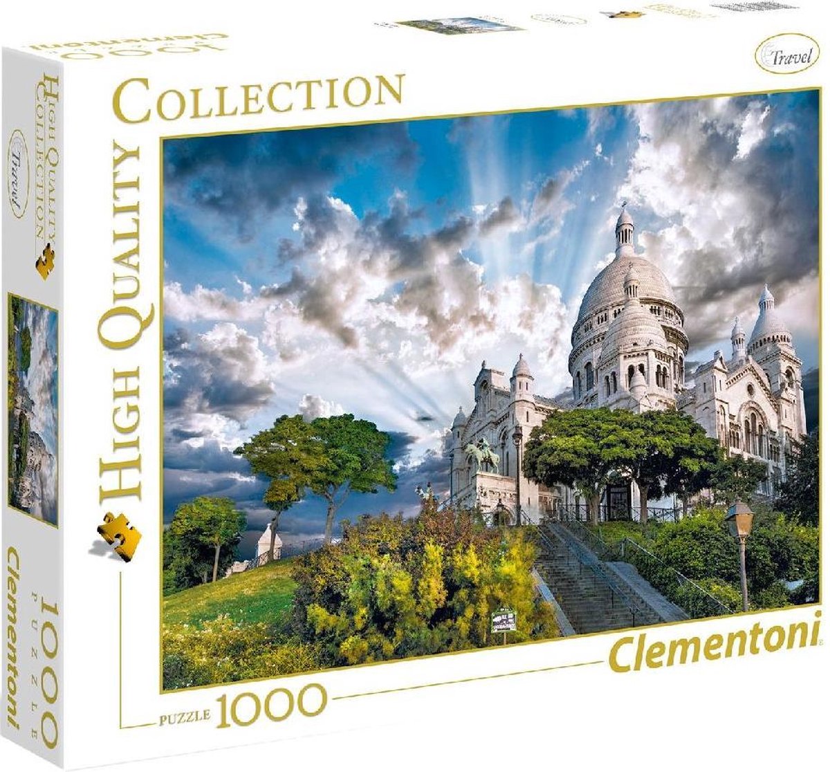 Clementoni Puzzel 1000 Mont Martre