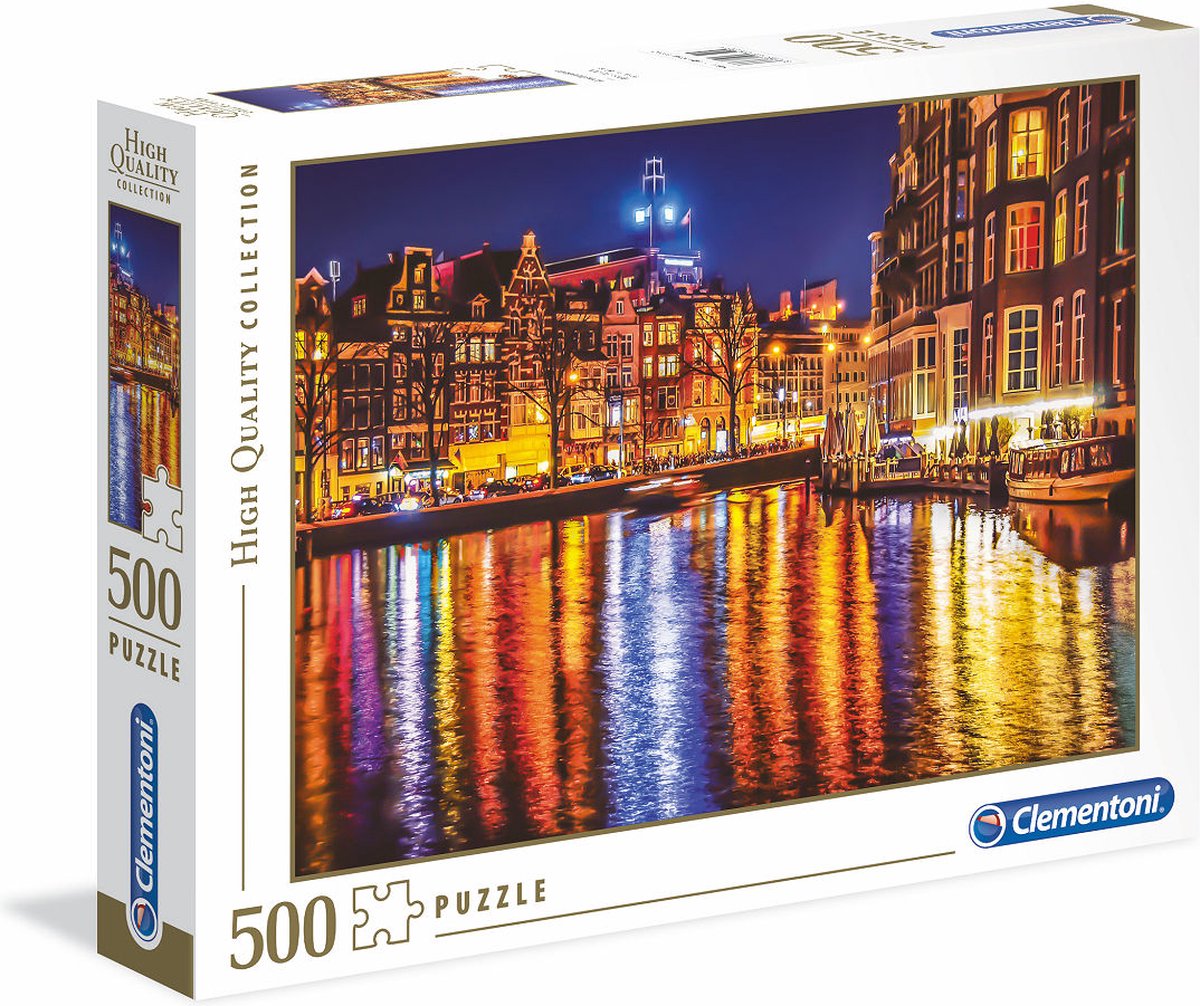 Clementoni Puzzel 500 stukjes Amsterdam