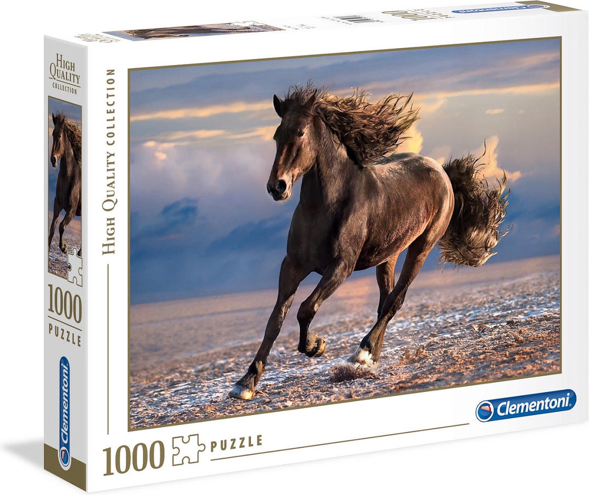 Clementoni Puzzel High Quality 1000 stukjes   Free Horse