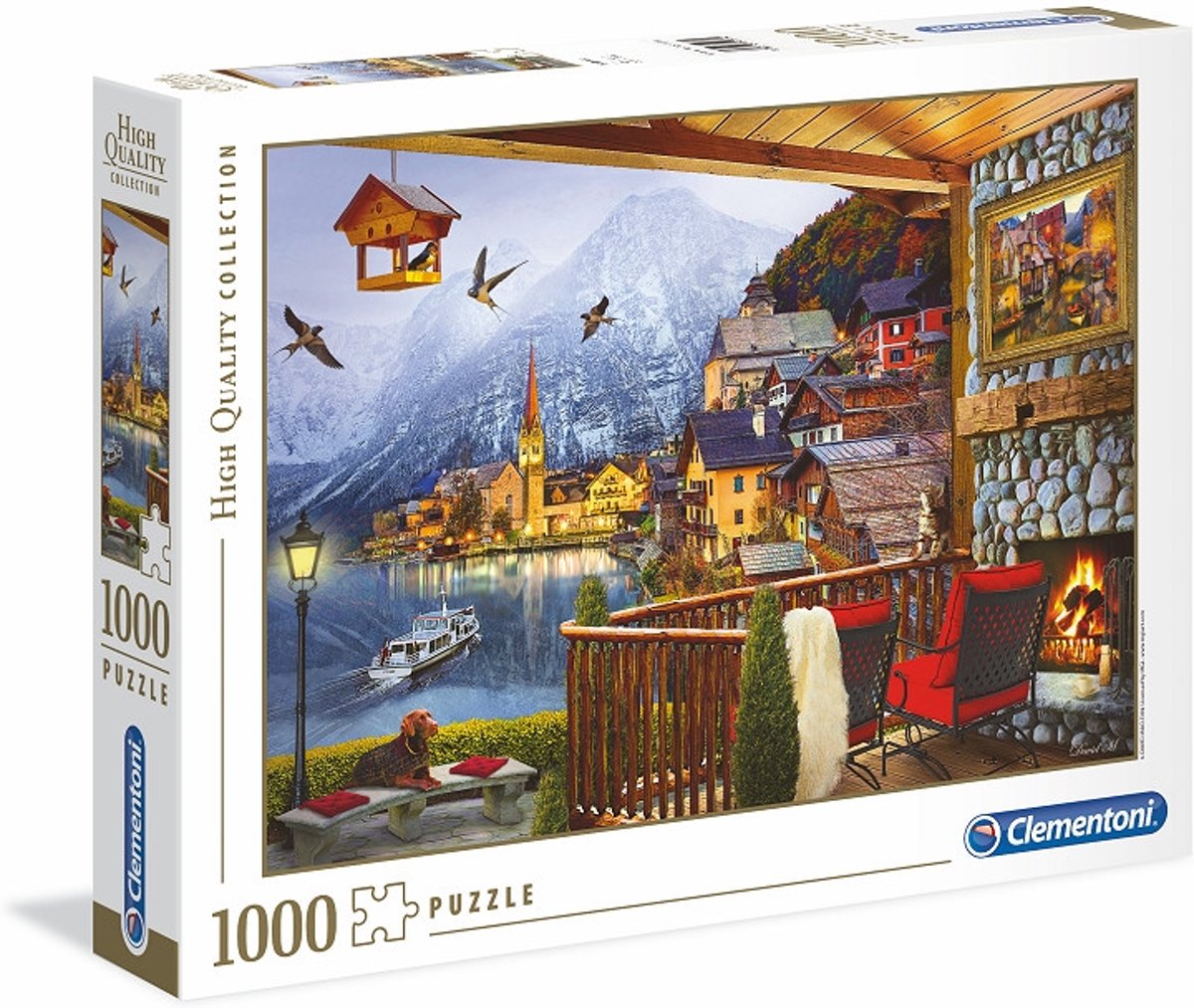 Clementoni Puzzel High Quality 1000 stukjes Hallstadt