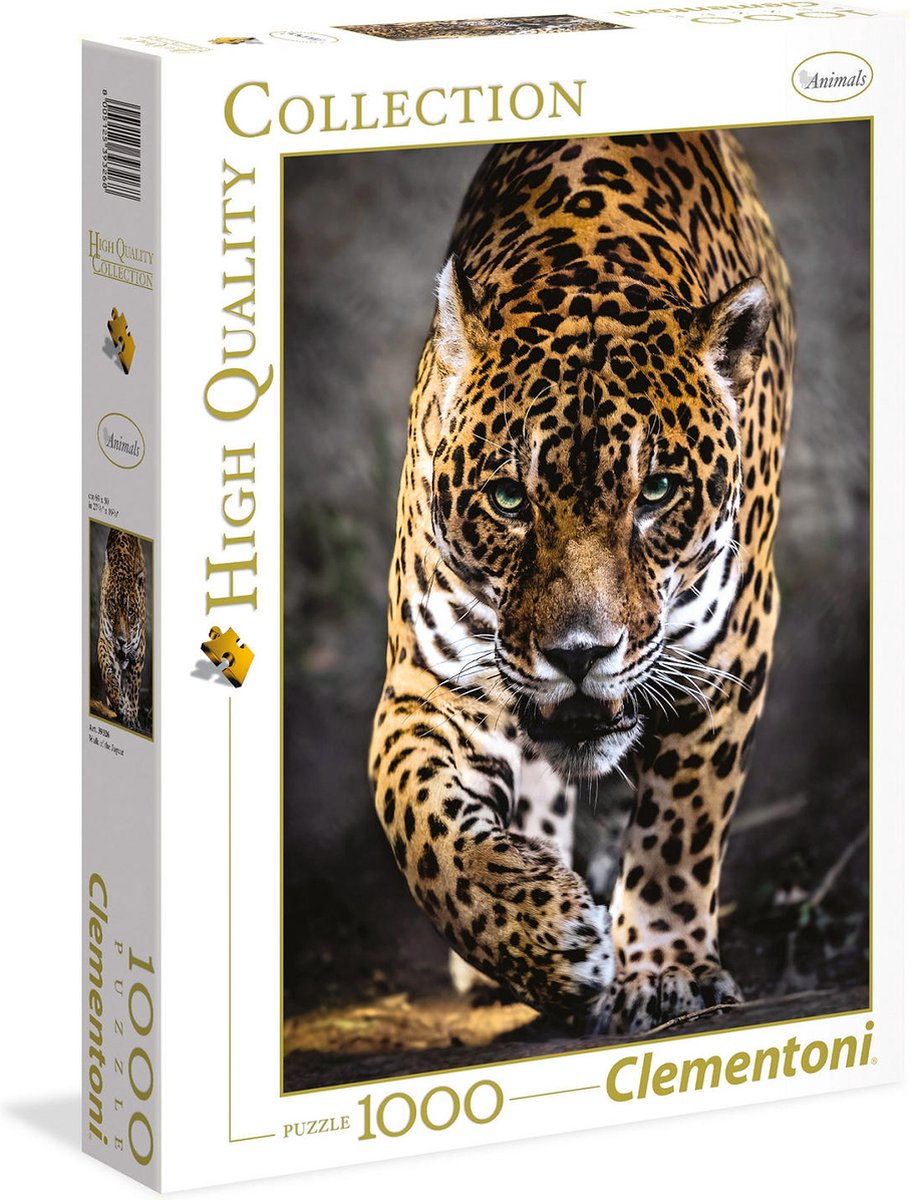 Clementoni Puzzel High Quality 1000 stukjes Jaguar