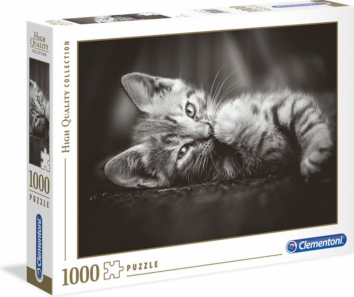 Clementoni Puzzel High Quality 1000 stukjes Katje