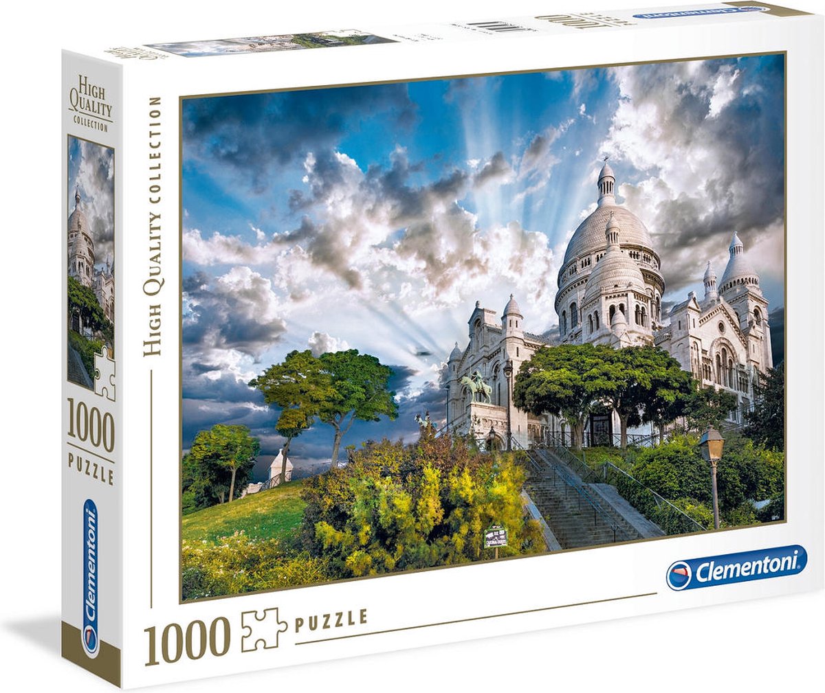 Clementoni Puzzel High Quality 1000 stukjes  Montmartre