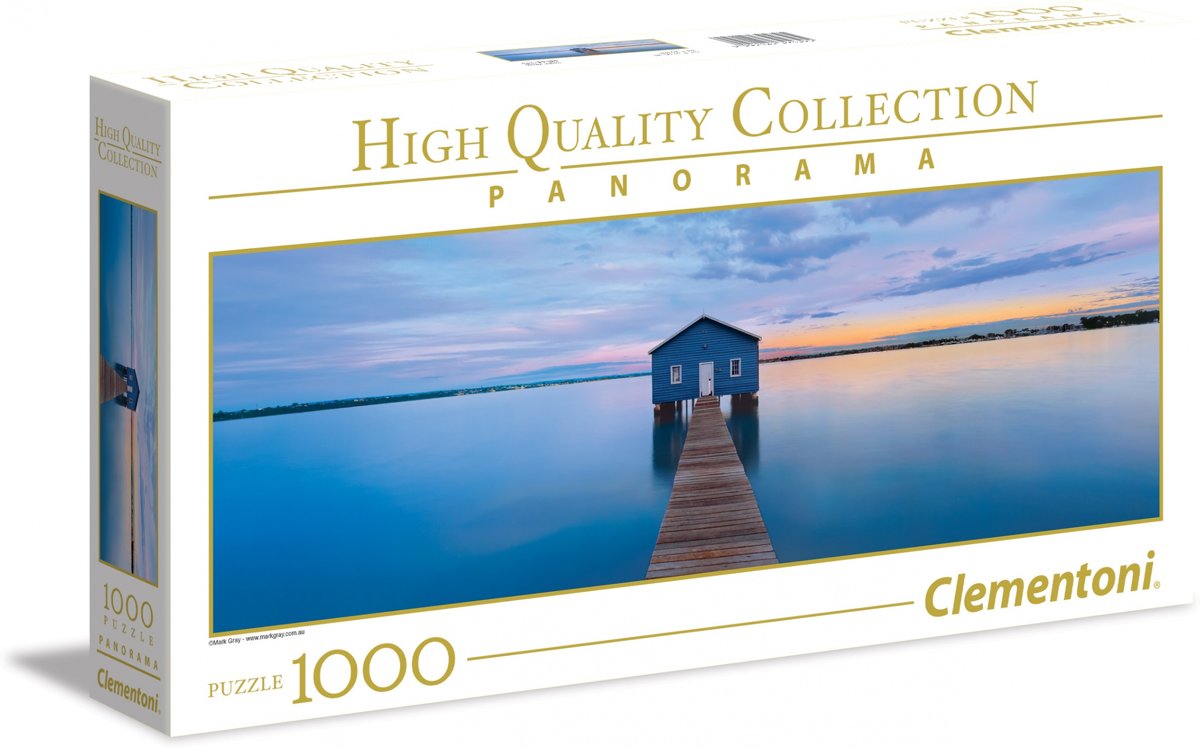 Clementoni Puzzel Panorama Blue Calm 1000 Stukjes