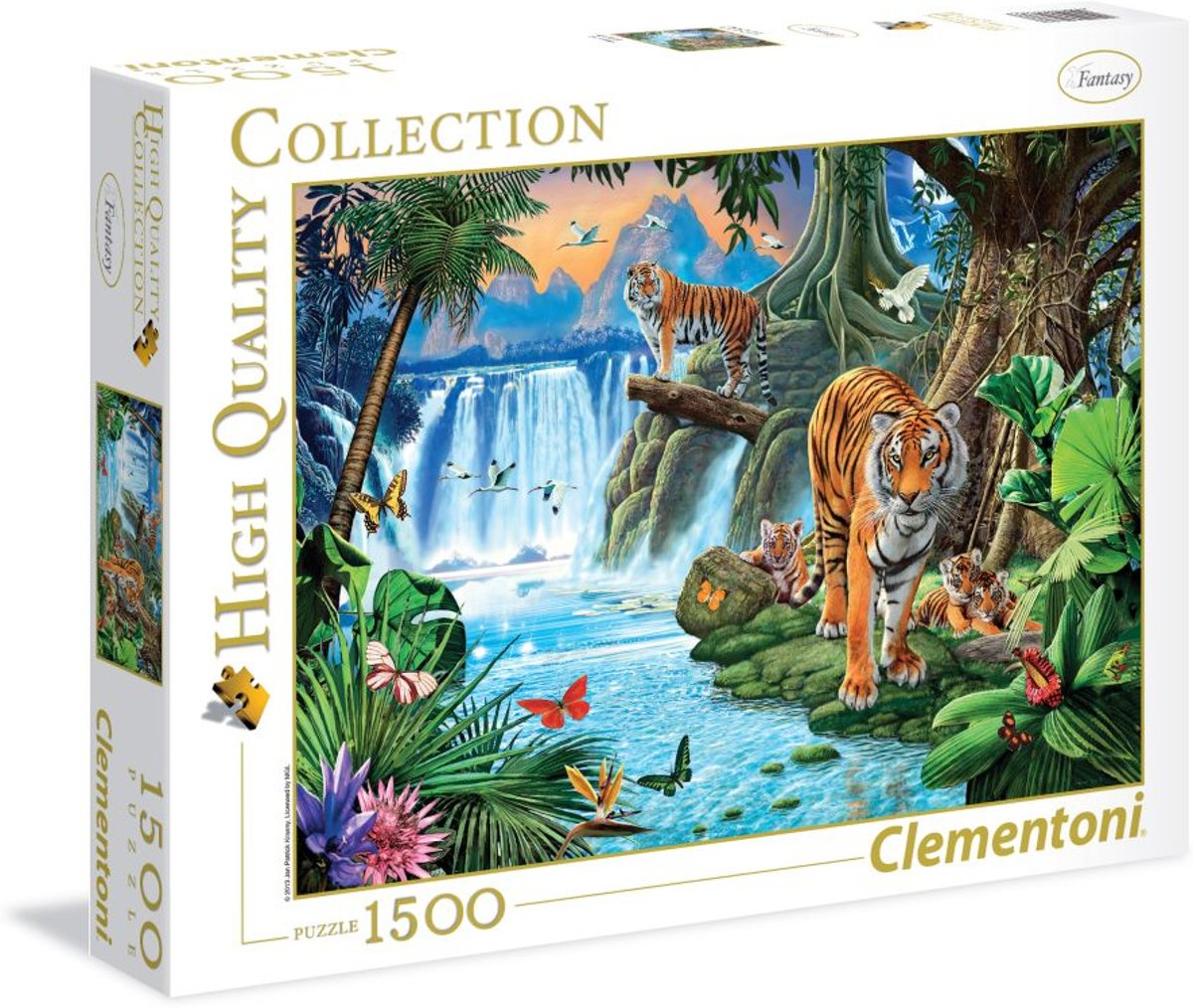 Clementoni Puzzel Tigers Family