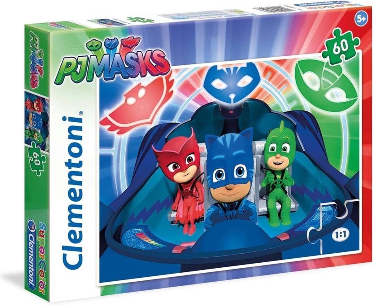 Clementoni Puzzle 60 Pz. Super Pigiamini. Pj Masks. (26972)