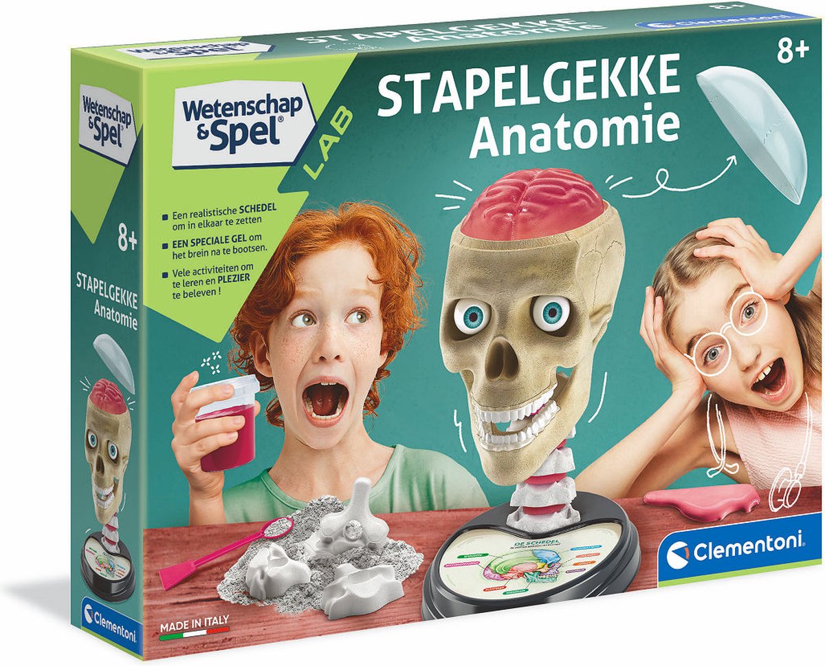 Clementoni Scientific Games - Crazy Anatomy