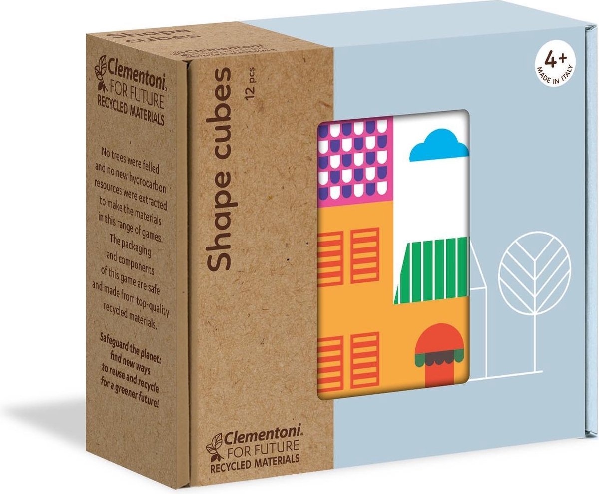 Clementoni Shape Cubes Vormpuzzel 12 stuk(s)