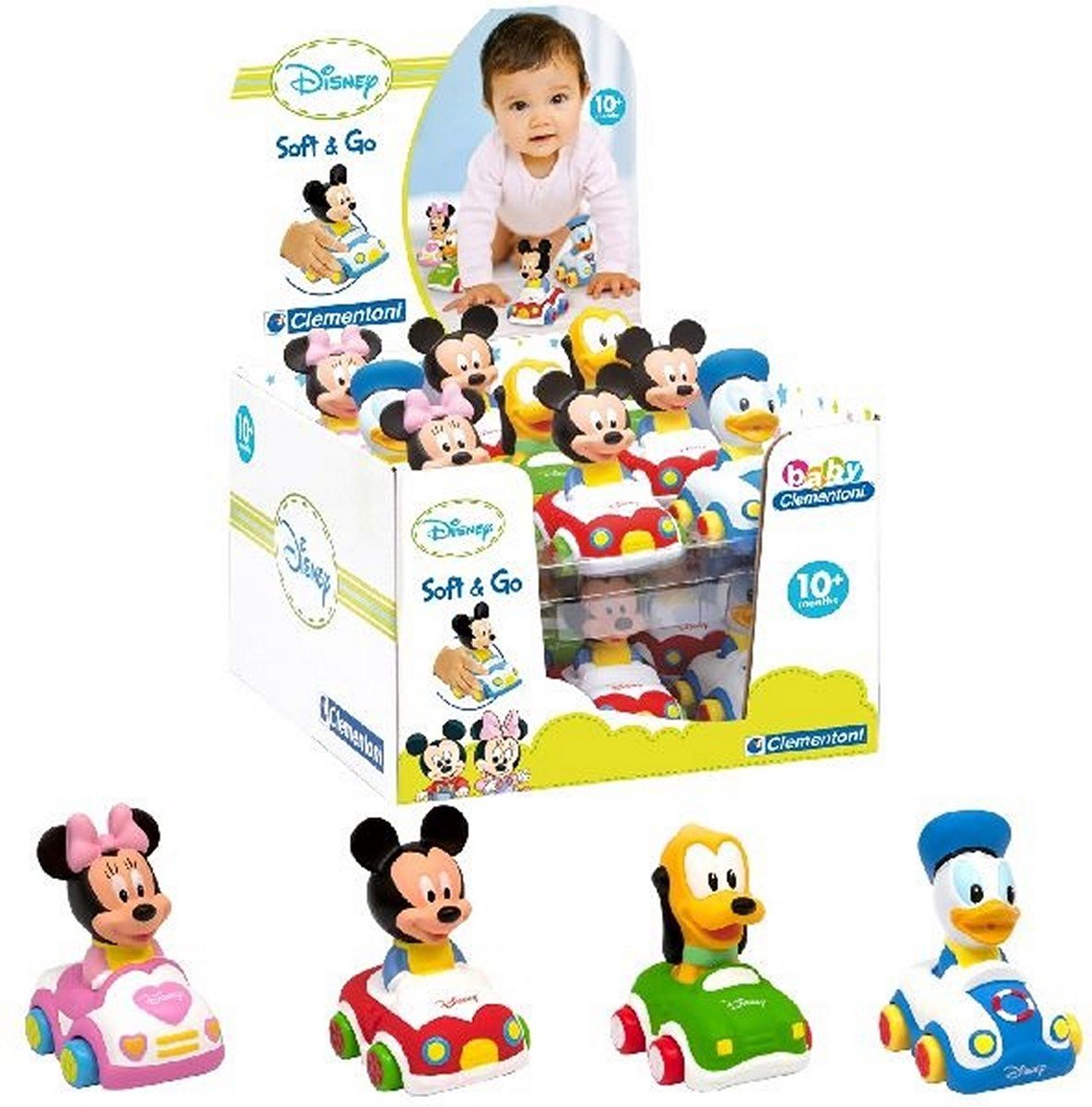 Clementoni Soft & Go Cars Assorti