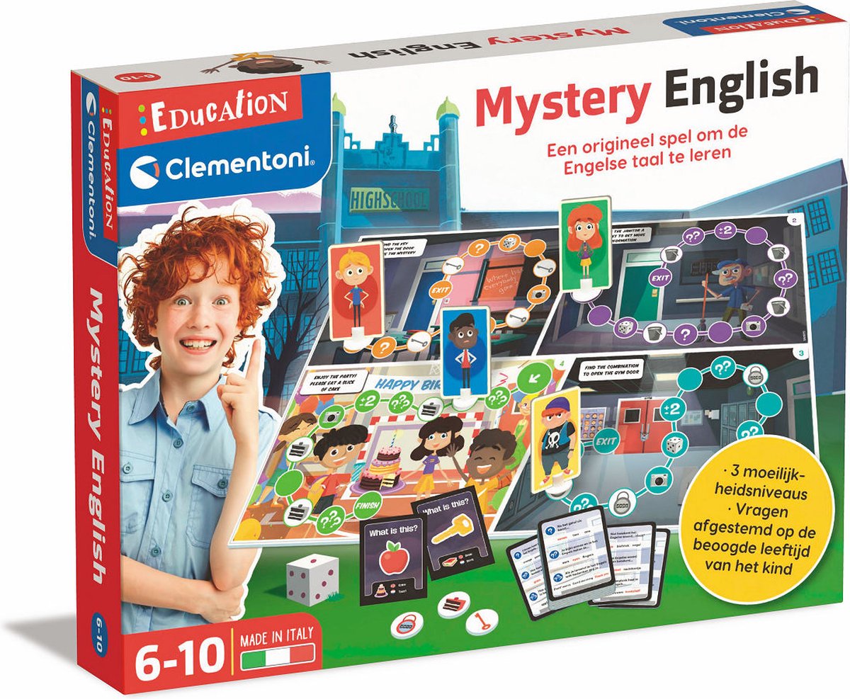 Clementoni Spelend Leren - Mistery English