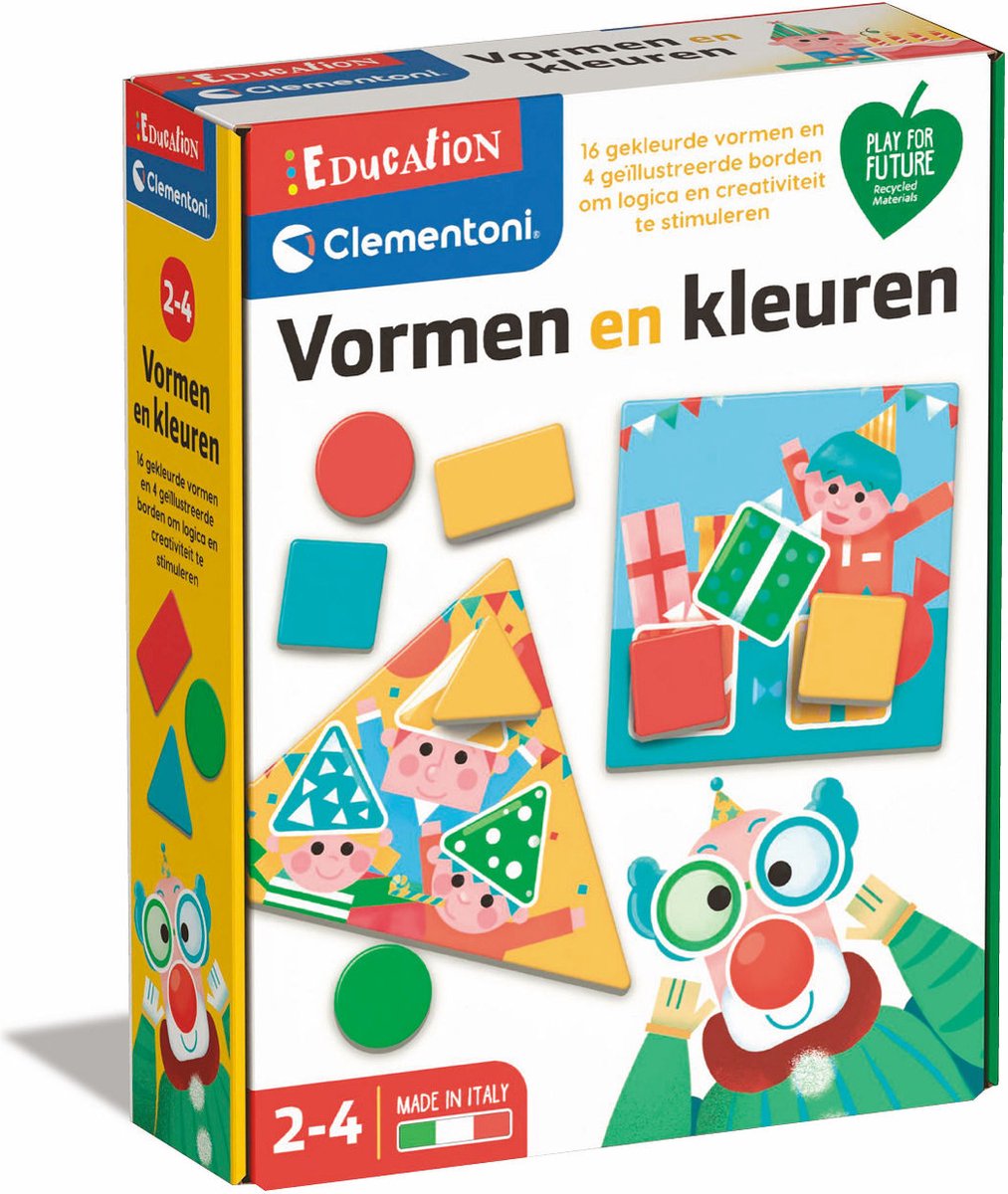 Clementoni Spelend Leren - Vormen en Kleuren